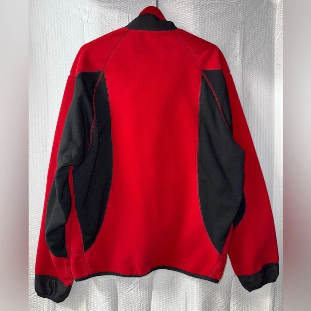 NWT Patagonia Vintage 90s PEF Red Fleece Jacket Size L